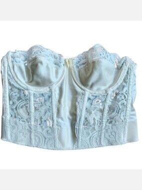 Vintage Victoria's Secret Bustier Strapless Bra 36B